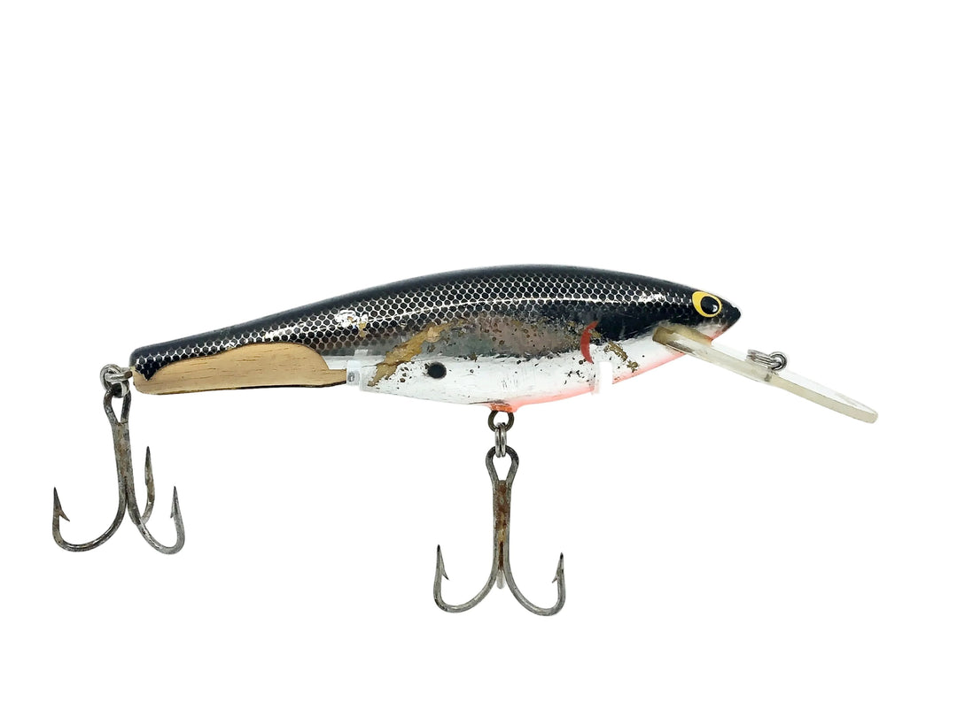 Bagley DB06, FBS Flash Black on Silver Color, Winter Haven Bait - Heavily Used
