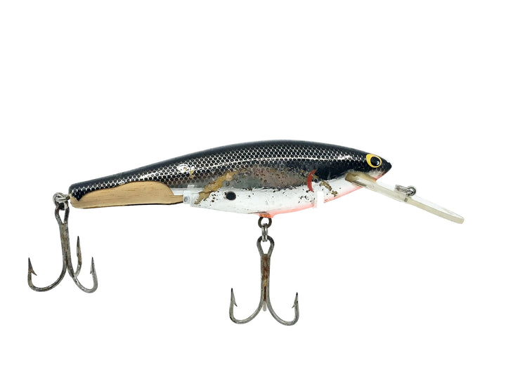 Bagley DB06, FBS Flash Black on Silver Color, Winter Haven Bait - Heavily Used