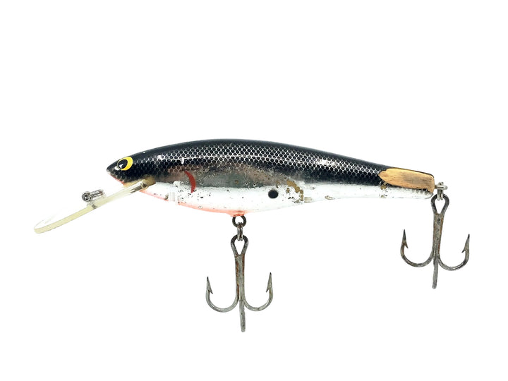 Bagley DB06, FBS Flash Black on Silver Color, Winter Haven Bait - Heavily Used