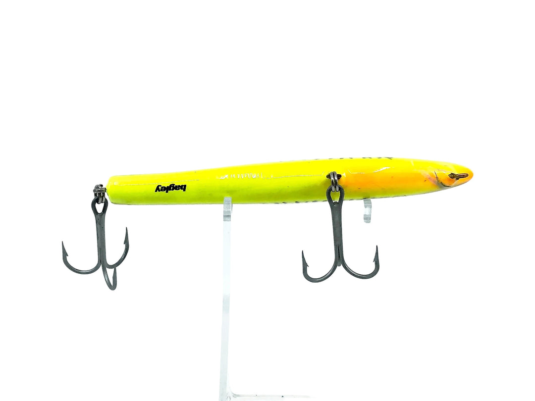 Bagley B-Flat 6 BF6-LM9 Little Muskie on Chartreuse Color