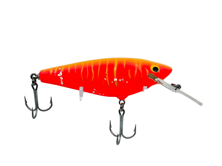 Bagley Monster Shad MSD-115 Yellow Stripes on Orange Color