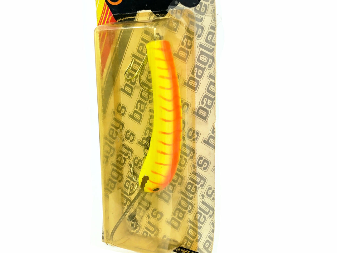 Bagley Smoo #5, 114 Tiger Stripe on Fluorescent Yellow Color on Card
