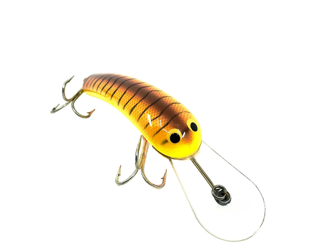 Bagley Smoo #5, DC9 Dark Crayfish on Chartreuse Color - Musky size
