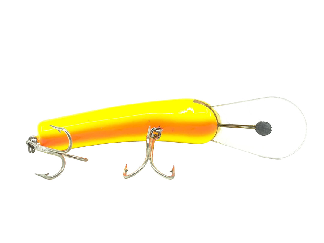 Bagley Smoo #5, DC9 Dark Crayfish on Chartreuse Color - Musky size