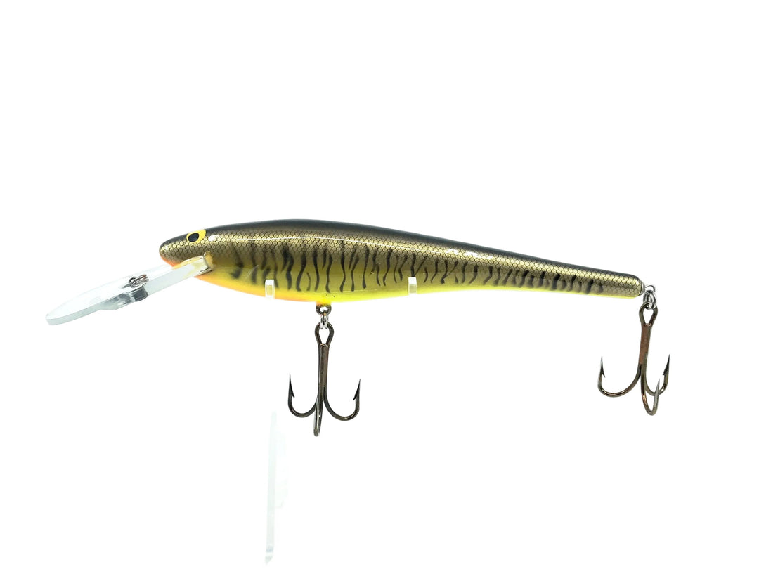 Bagley DB08, LM9 Little Muskie on Chartreuse Color