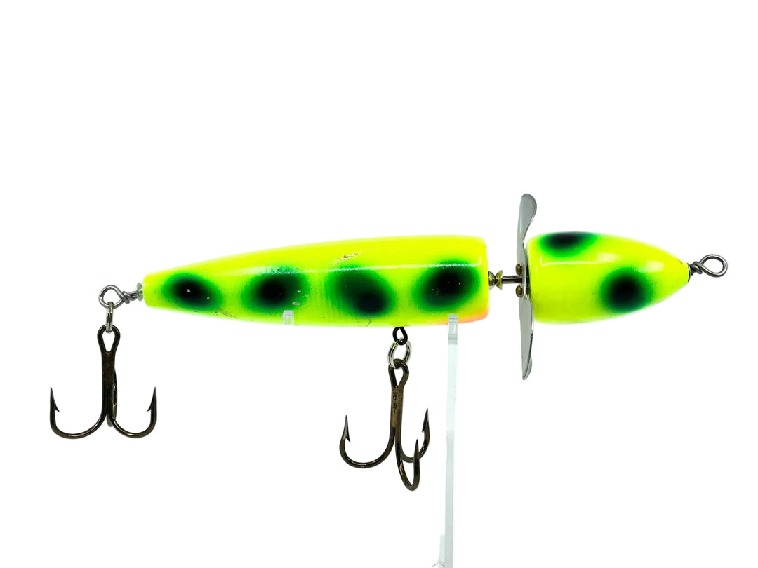 Slammer Tackle Giant Cyclone, Chartreuse Frog Color