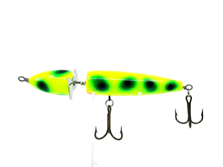 Slammer Tackle Giant Cyclone, Chartreuse Frog Color