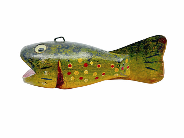 Duluth Fish Decoys - DFD - Speckled Trout 4.5" - Metal Tail