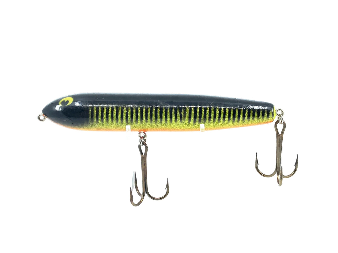Poe's Giant Jackpot, #82 Black/Hot Chartreuse Back Crawdad/Hot Belly Color