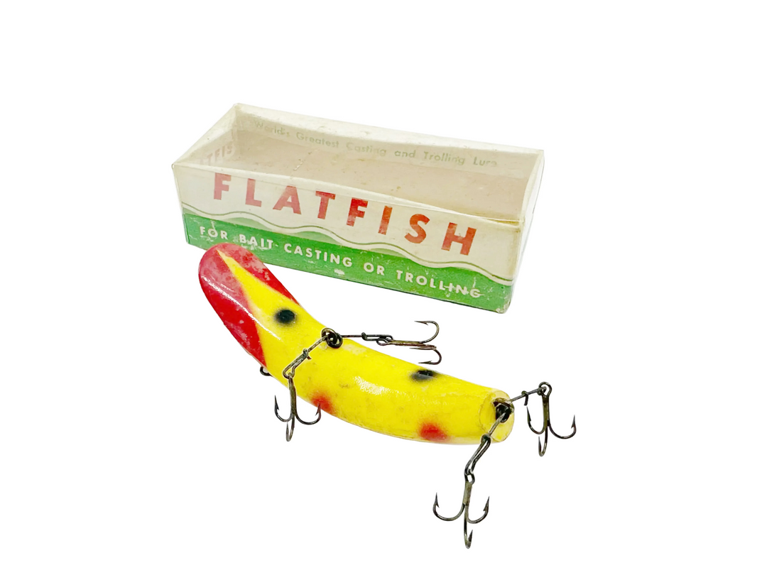 Helin Flatfish S3, YB Yellow and Black Color w/Box