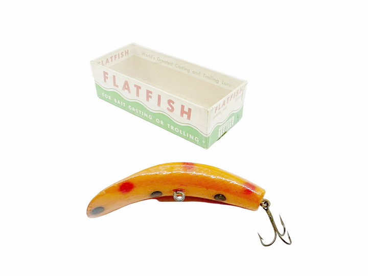 Helin Flatfish S3, RFB Red Fluorescent Color w/Box