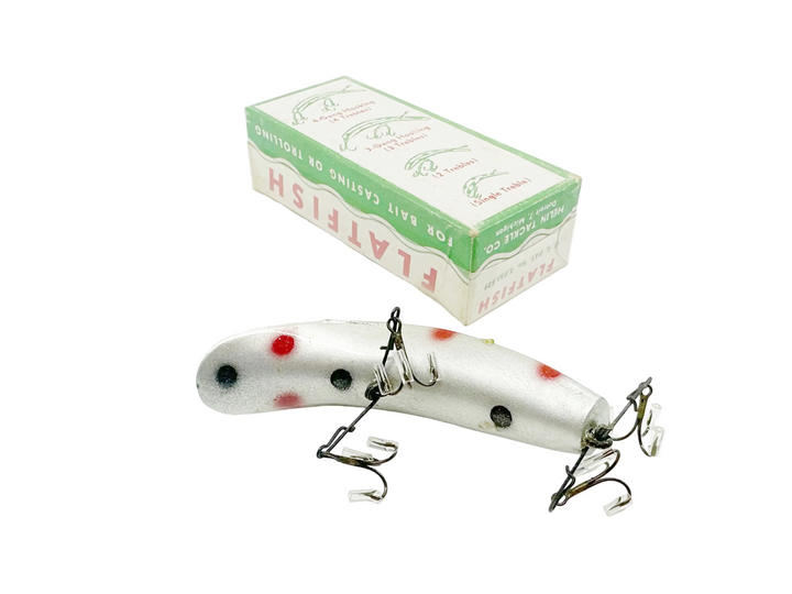 Helin Flatfish S3, SI Silver/Dots Color In Box