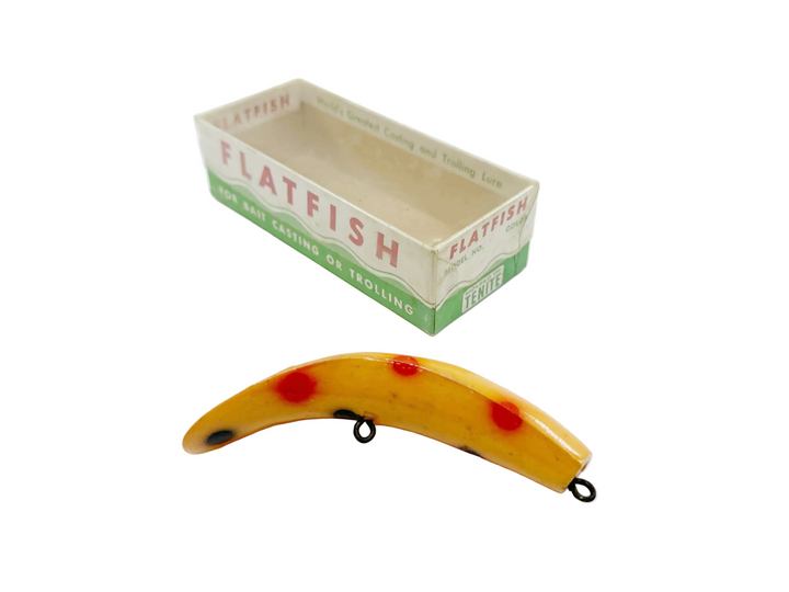 Helin Flatfish S3 No Hooks, RFB Red Fluorescent Color w/Box