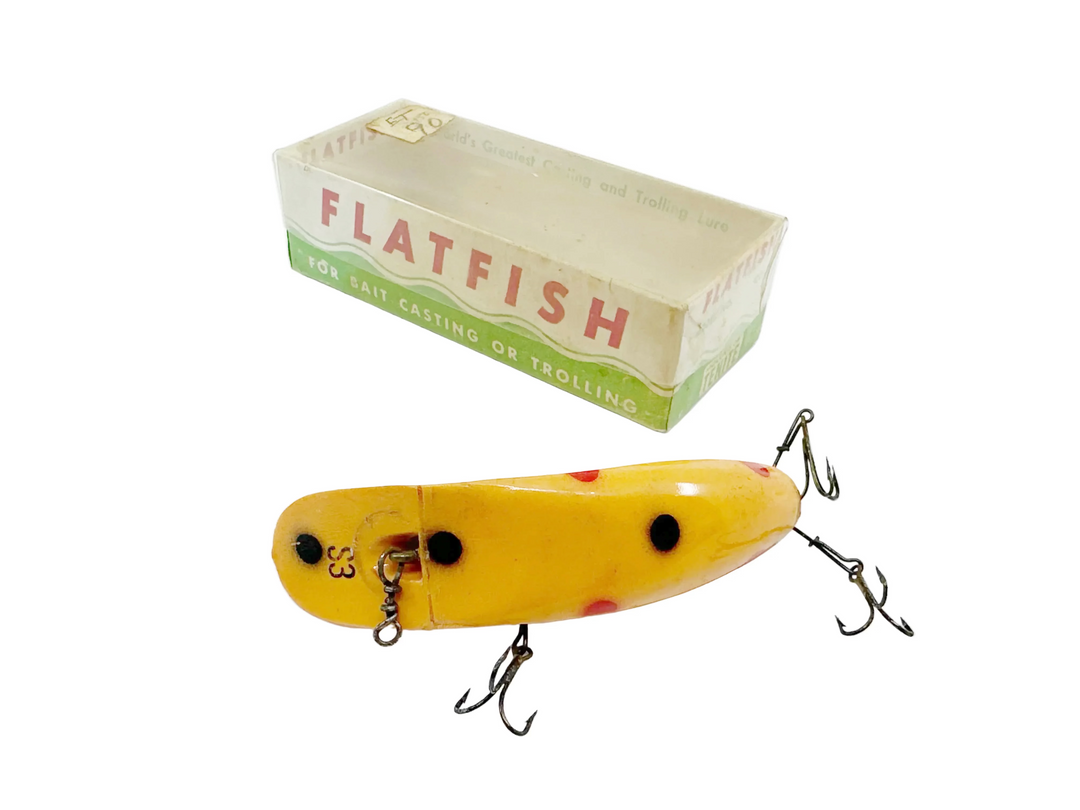 Helin Flatfish S3, OR Orange/Dots Color In Box