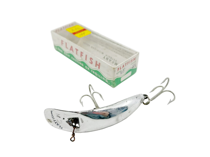 Helin Flatfish M2, Silver Plated Color w/Box