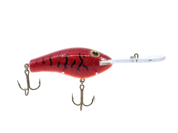 Poe's Super Cedar Series 1200, #86 Hot Red/Black Tiger/Hot Belly Color