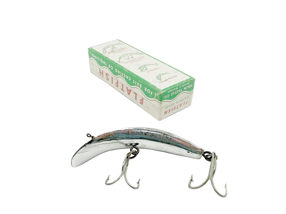 Helin Flatfish M2, Silver Plated Color w/Box