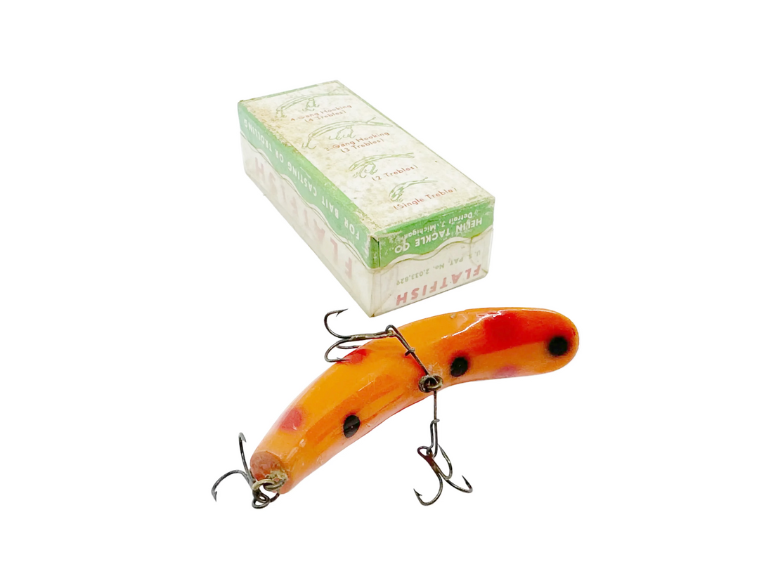Helin Flatfish S3, RFB Red Fluorescent Color w/Box
