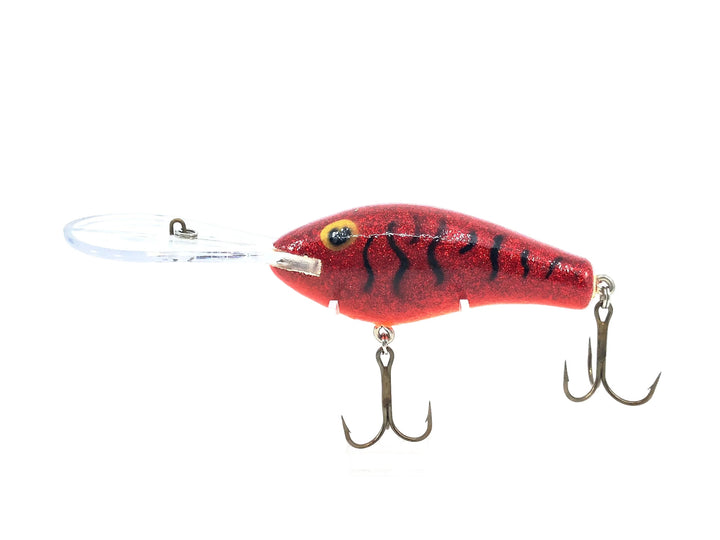 Poe's Super Cedar Series 1200, #86 Hot Red/Black Tiger/Hot Belly Color