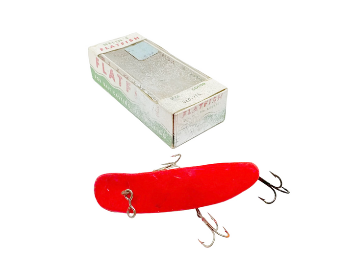 Helin Flatfish U20, RFL Red Florescent Color w/Box