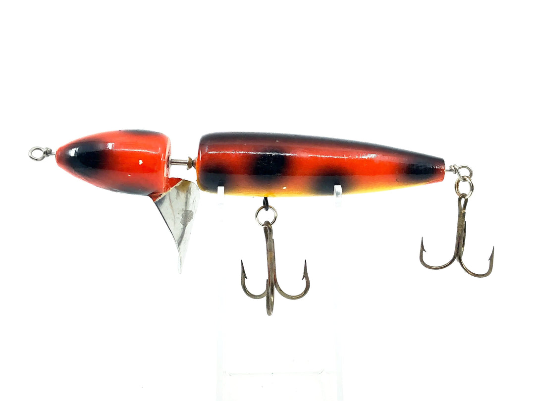 Slammer Tackle Thunderhead, Orange/Yellow/Black Dots Color