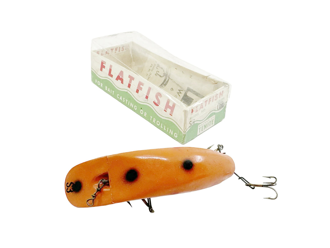 Helin Flatfish S3, Helin Flatfish S3, OR Orange/Dots Color w/Box