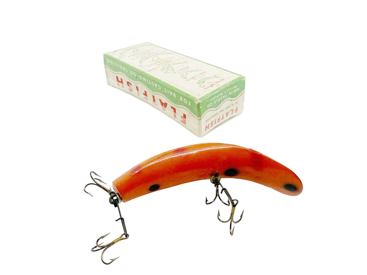 Helin Flatfish S3, Helin Flatfish S3, OR Orange/Dots Color w/Box