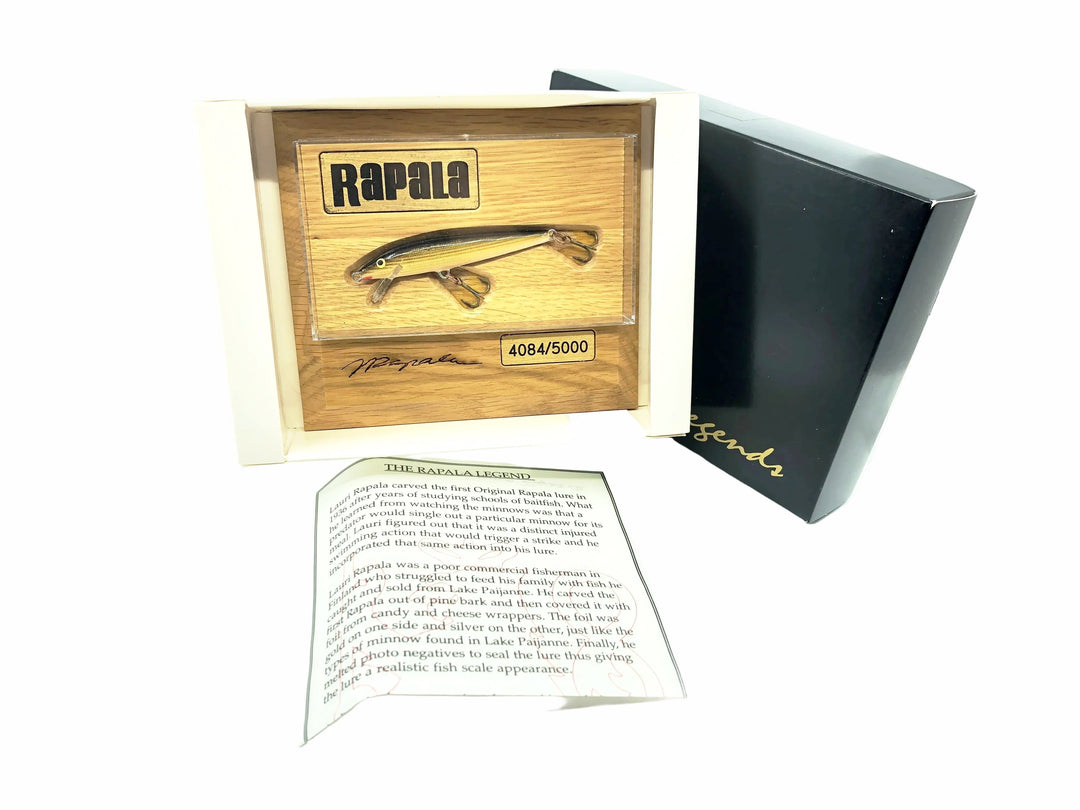 Rapala Floater Numbered Plaque, Bass Pro Shops, Gold Color - 4084/5000