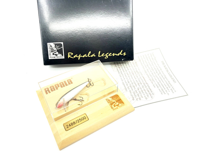 Rapala Floater Numbered Plaque, Bass Pro Shops, Silver Color - 2488/2500