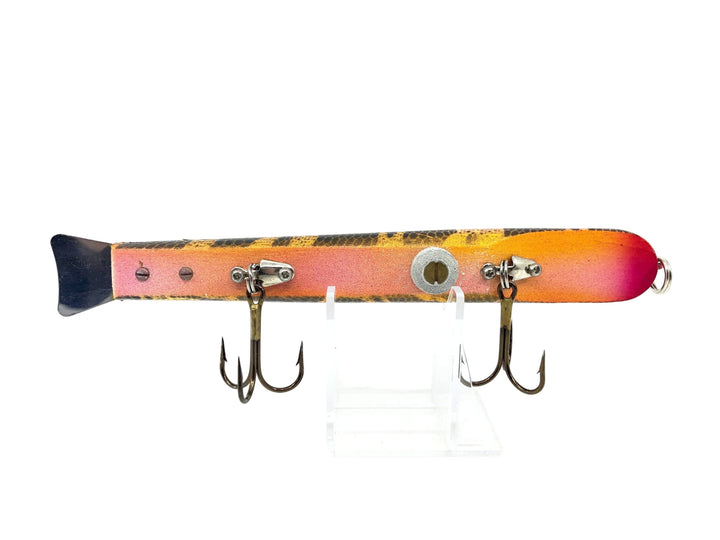 7" Suick Custom Added Weight Thriller, Red/Orange/Black Swirl Color