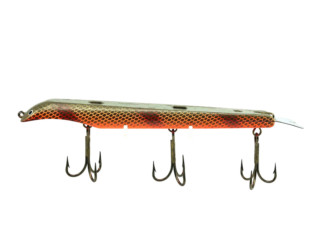 9" Suick Non-Weighted-Thriller, Blaze Orange Belly Dark Gold Sides & Top Color