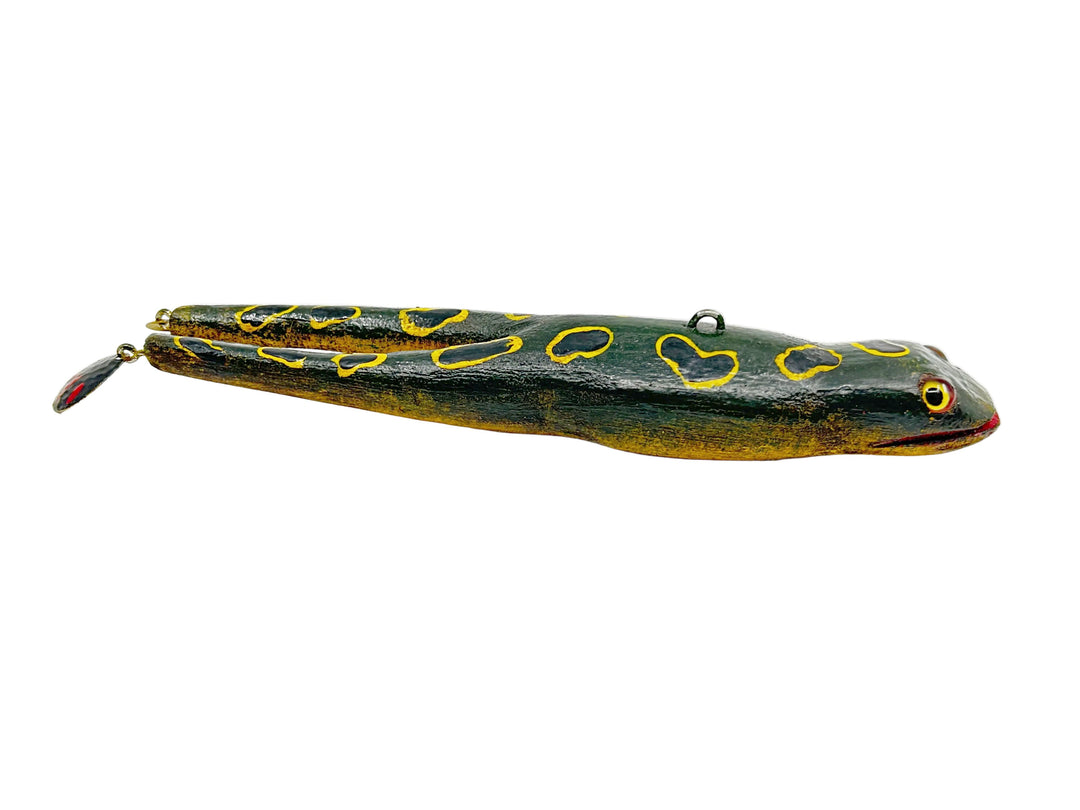 Duluth Fish Decoys - DFD - Swimming Frog 10" - Wooden & Metal