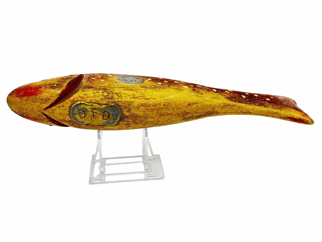 Duluth Fish Decoys - DFD - Trout (Speckled / Brown Trout) 10" - 2 Coins
