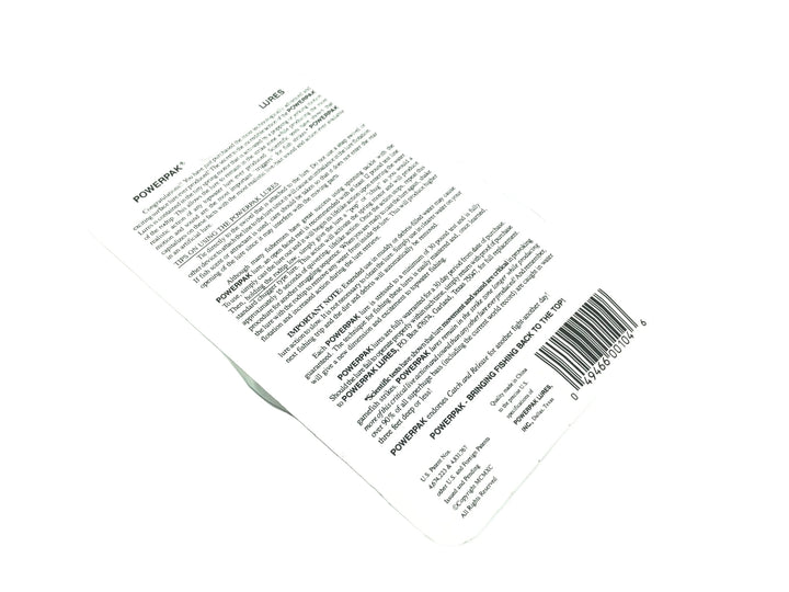 Powerpak Spring Activated Mechanical Frog, Red Head/White Color on Card