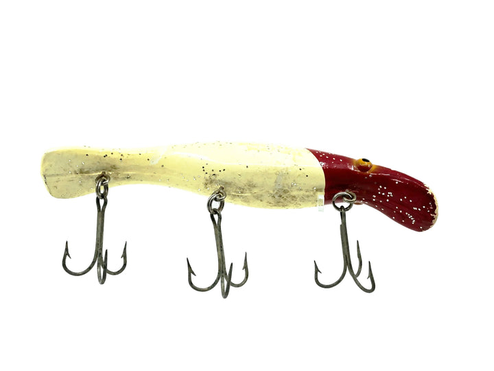 Homer Le Blanc Swim Whizz, White/Red Head/Flitter Color