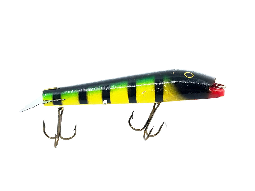 Bobbie Bait 6 3/4" Jerk Bait, Perch Color