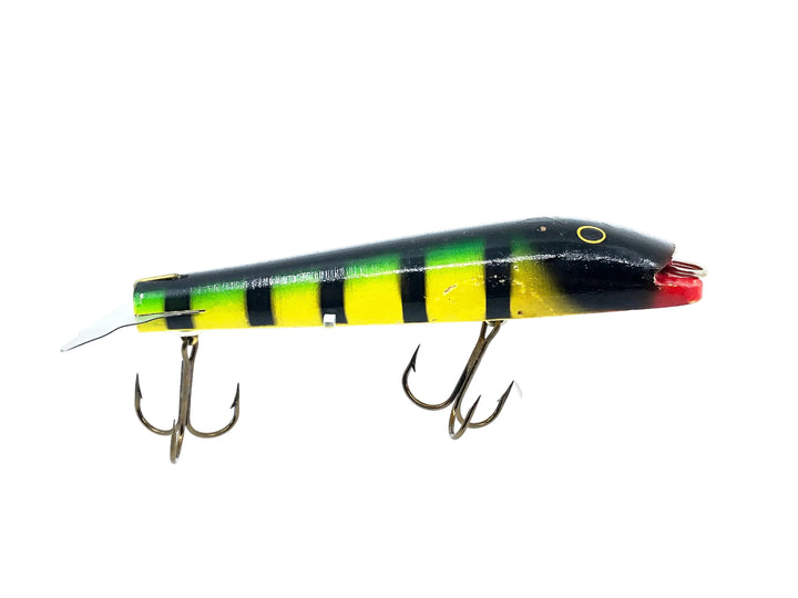 Bobbie Bait 6 3/4" Jerk Bait, Perch Color