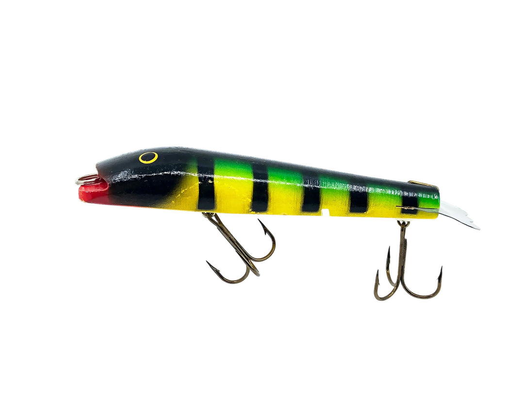Bobbie Bait 6 3/4" Jerk Bait, Perch Color