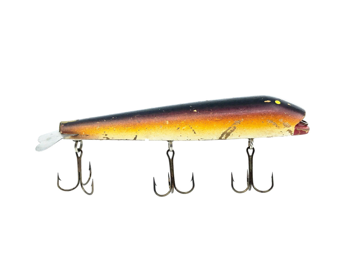 Bobbie Bait 8" Jerk Bait, Rainbow Color - Vintage