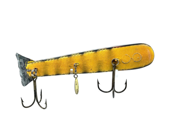 Bobbie Bait 6 1/2" Jerk Bait, Black Scale Color