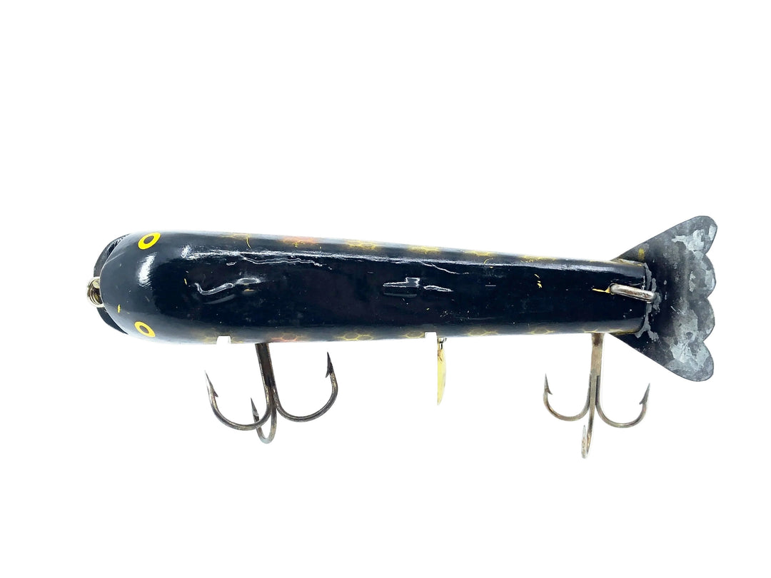 Bobbie Bait 6 1/2" Jerk Bait, Black Scale Color