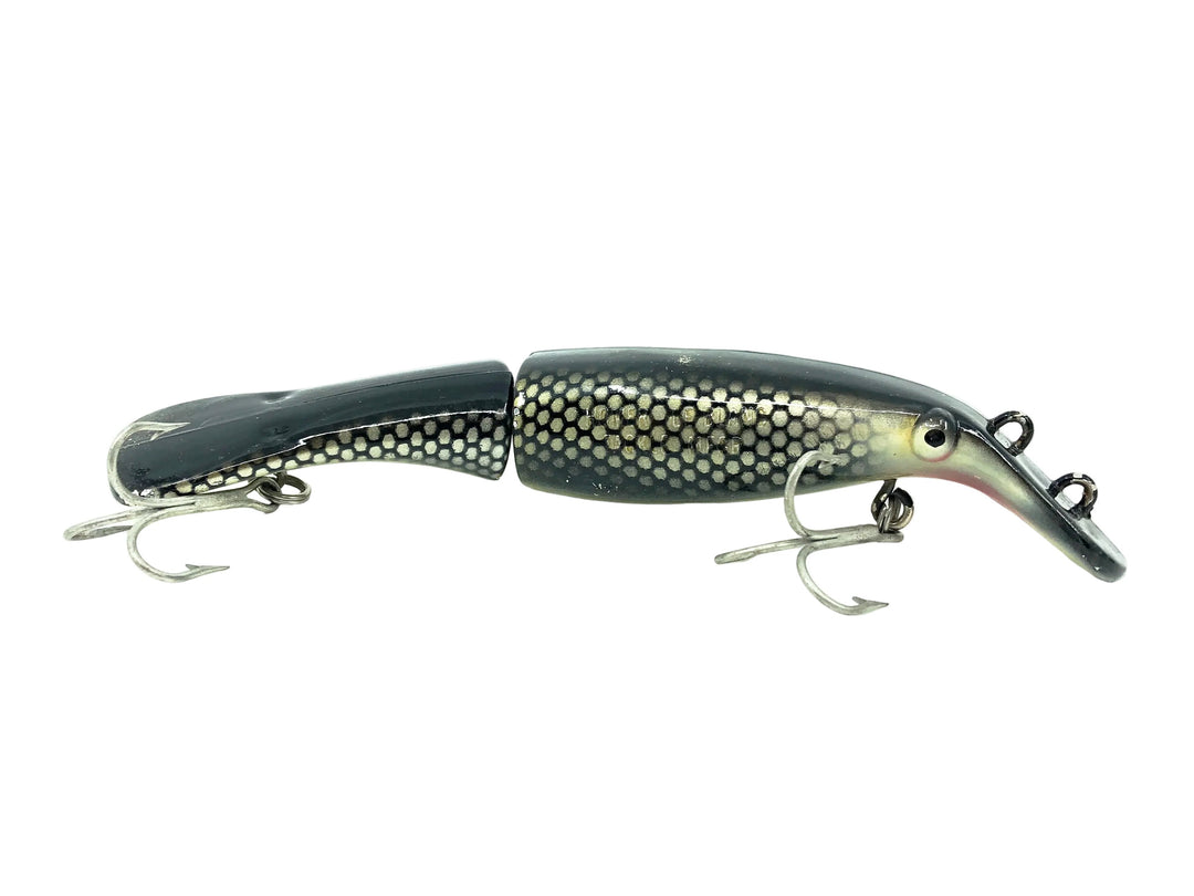 Homer Le Blanc Jointed Swim Whizz, Black/Silver Scale Color
