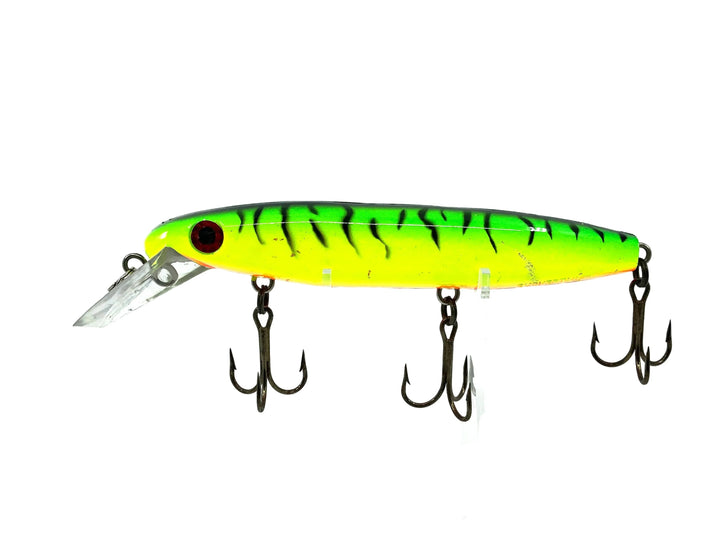 Joe Bucher Tackle Co. Buchertail Depth Raider 8", Firetiger Color