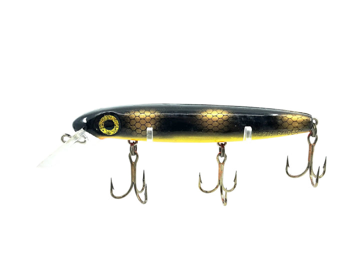 Joe Bucher Tackle Co. Buchertail Depth Raider 6", Black Perch Color