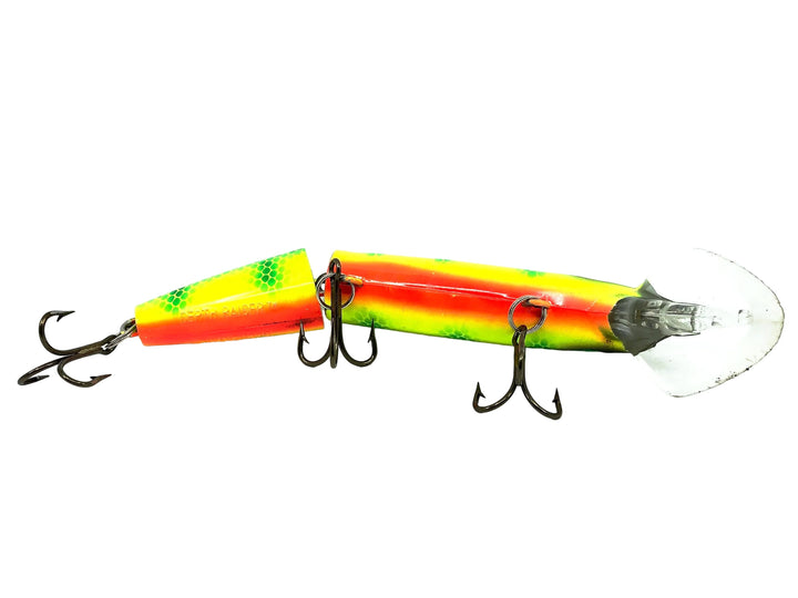 Joe Bucher Tackle Co. Buchertail Jointed Depth Raider 8", Miller Perch Color