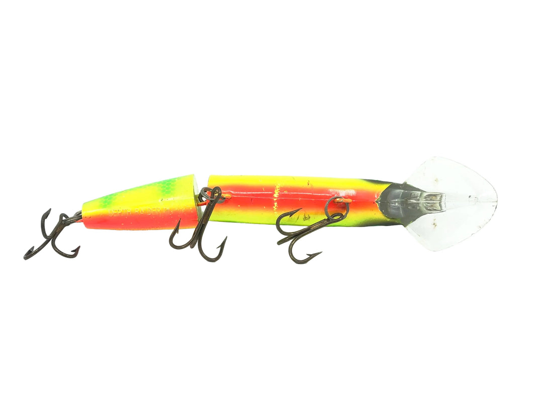 Joe Bucher Tackle Co. Buchertail Jointed Depth Raider 8", Miller Perch Color