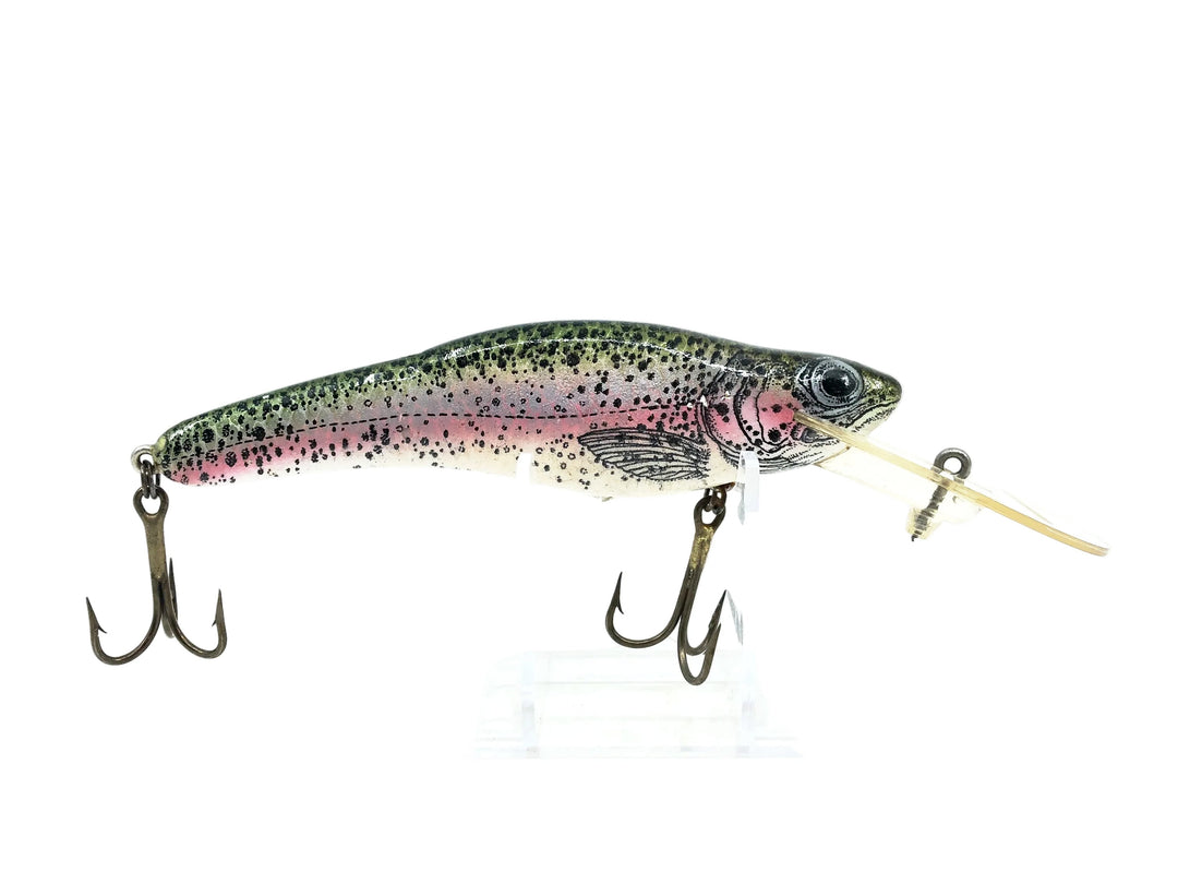 Crankbait Corp Fingerling 5" Size, Color #8 Rainbow