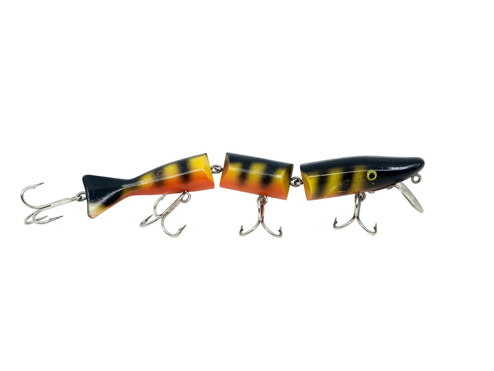 Radtke's Pike Triple Jointed Minnow, Perch Color