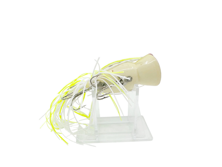 Arbogast Hula Popper, Frog/White Belly Color