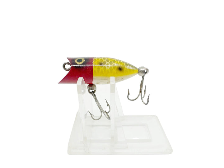 Heddon Tiny Lucky 13, JRH Frog/Red Head Color